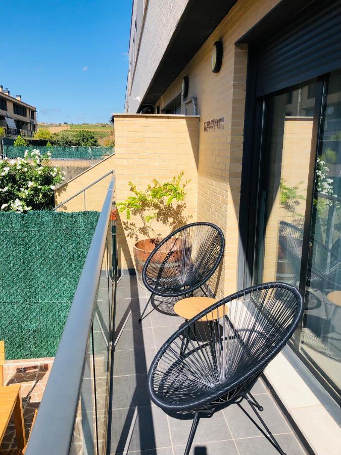 La Puerta De Viana, Con Desayuno, Piscina Y Posibilidad Visita A Bodega!ヴィラ エクステリア 写真
